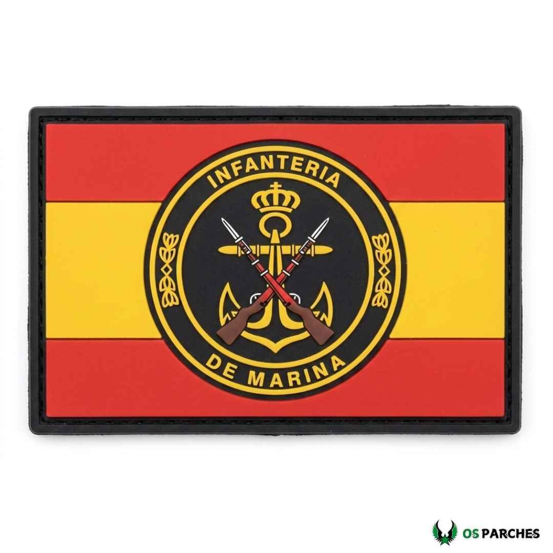Parche Bandera de España Infantería de Marina