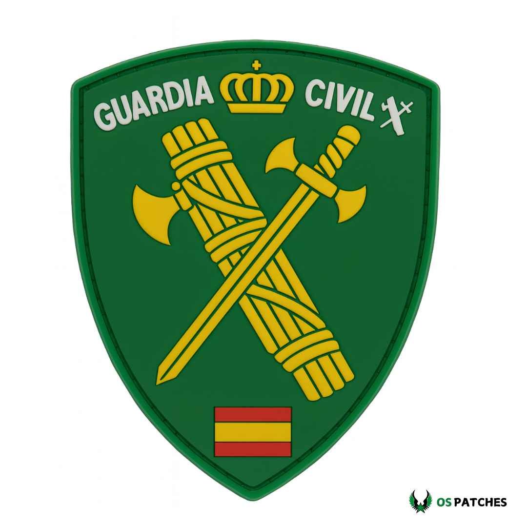 Parche de PVC Guardia Civil – Escudo Verde