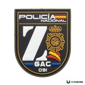 Parche Policía Nacional GAC 091 pvc