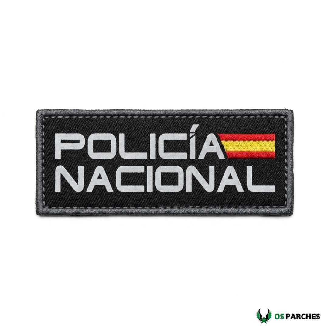 Parche Bordado Grande Policía Nacional