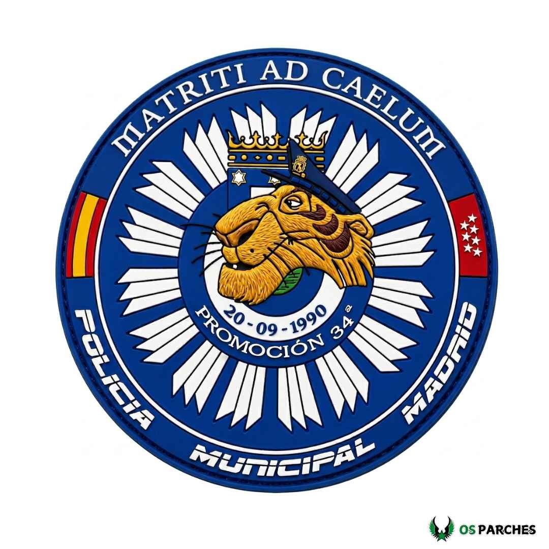 Parche Policía Municipal de Madrid - Promoción 34
